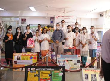 World no tobacco day being observed at the institute